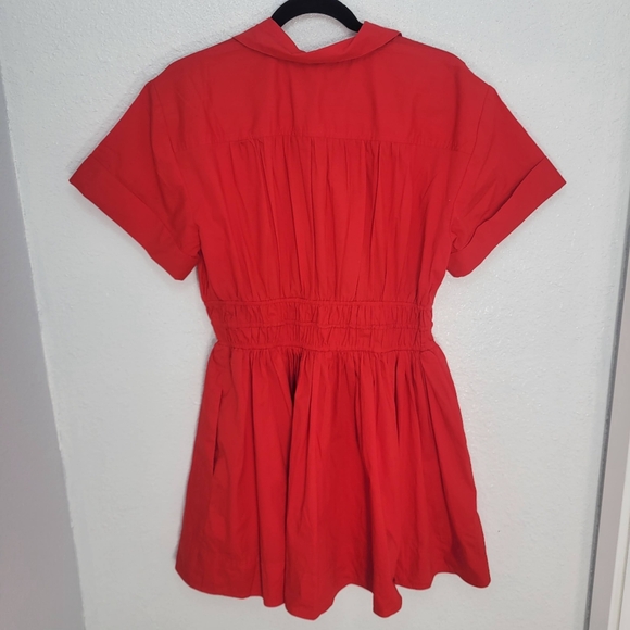J. Crew Vibrant Red Mini Dress - Picture 6 of 10